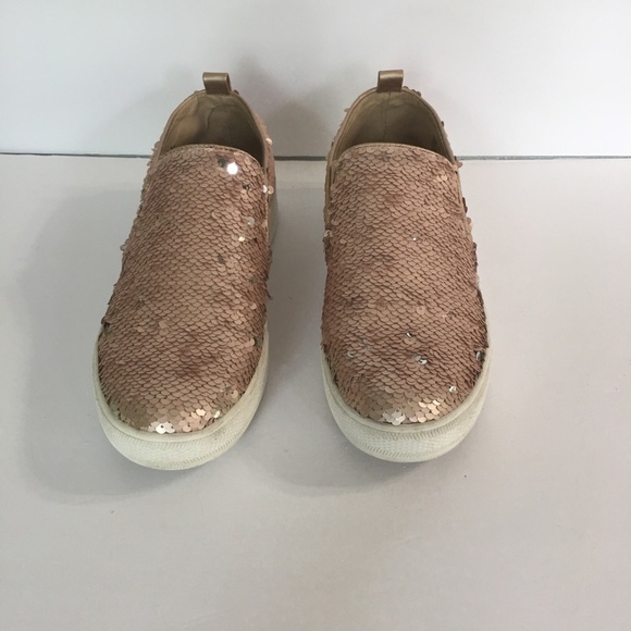 Steve Madden EVANN Sequins Blush Slip-on Size 8.5 - Picture 2 of 8